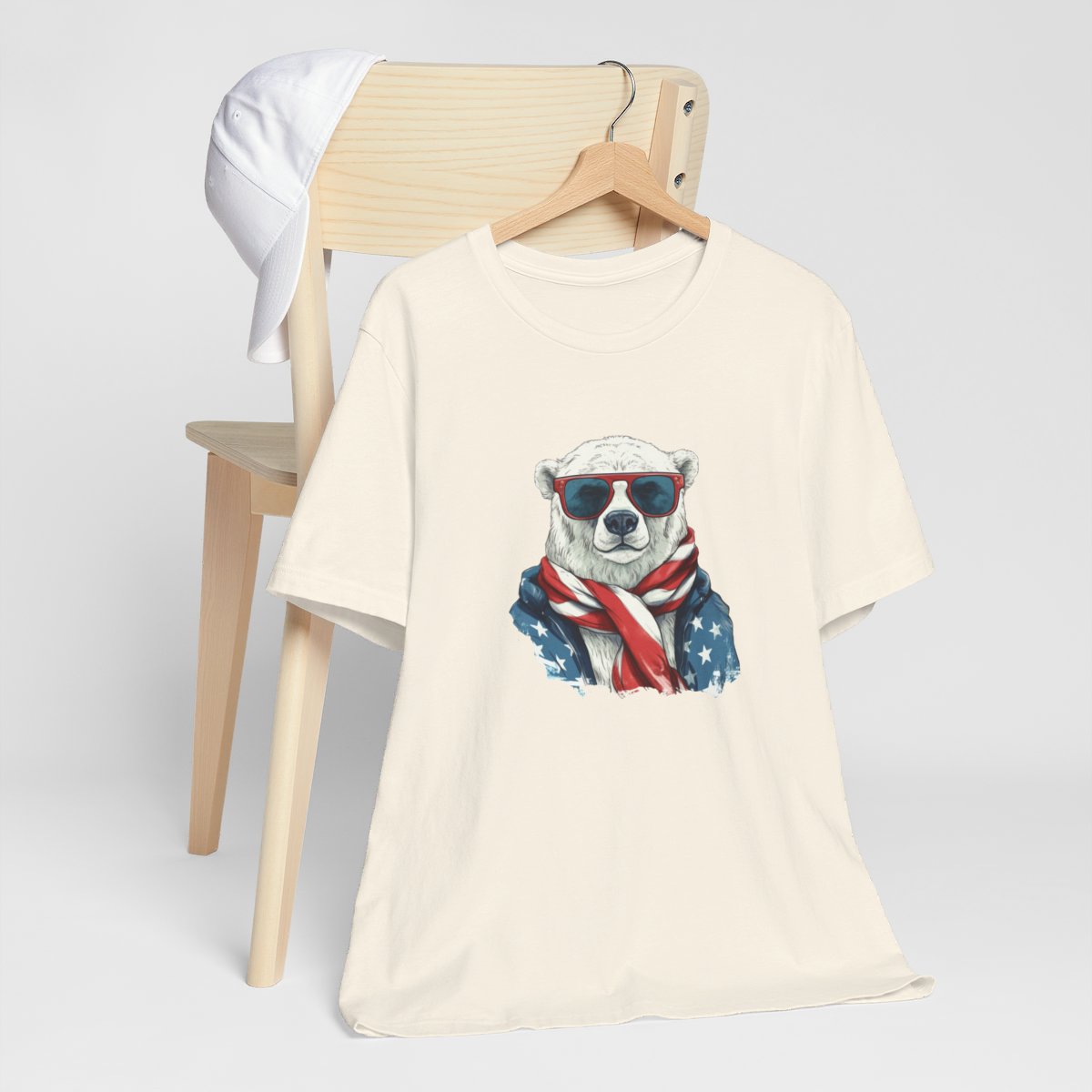Patriotic Bear Short Sleeve Tee