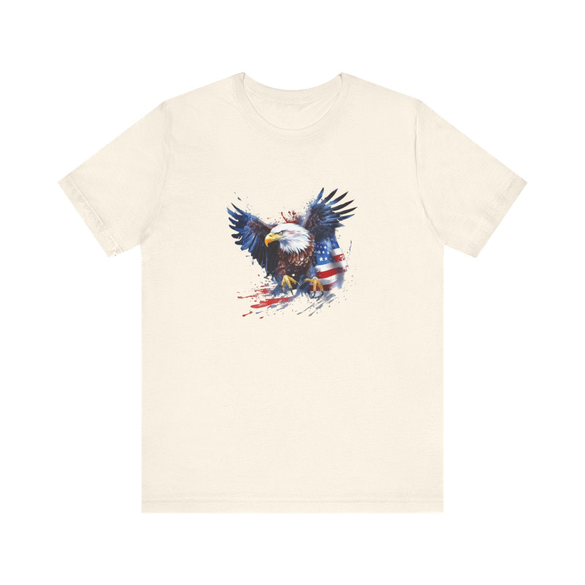 Patriotic Eagle Short Sleeve Tee