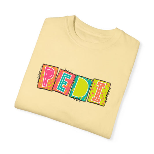 Pedi Neon Blocks Short Sleeve Tee