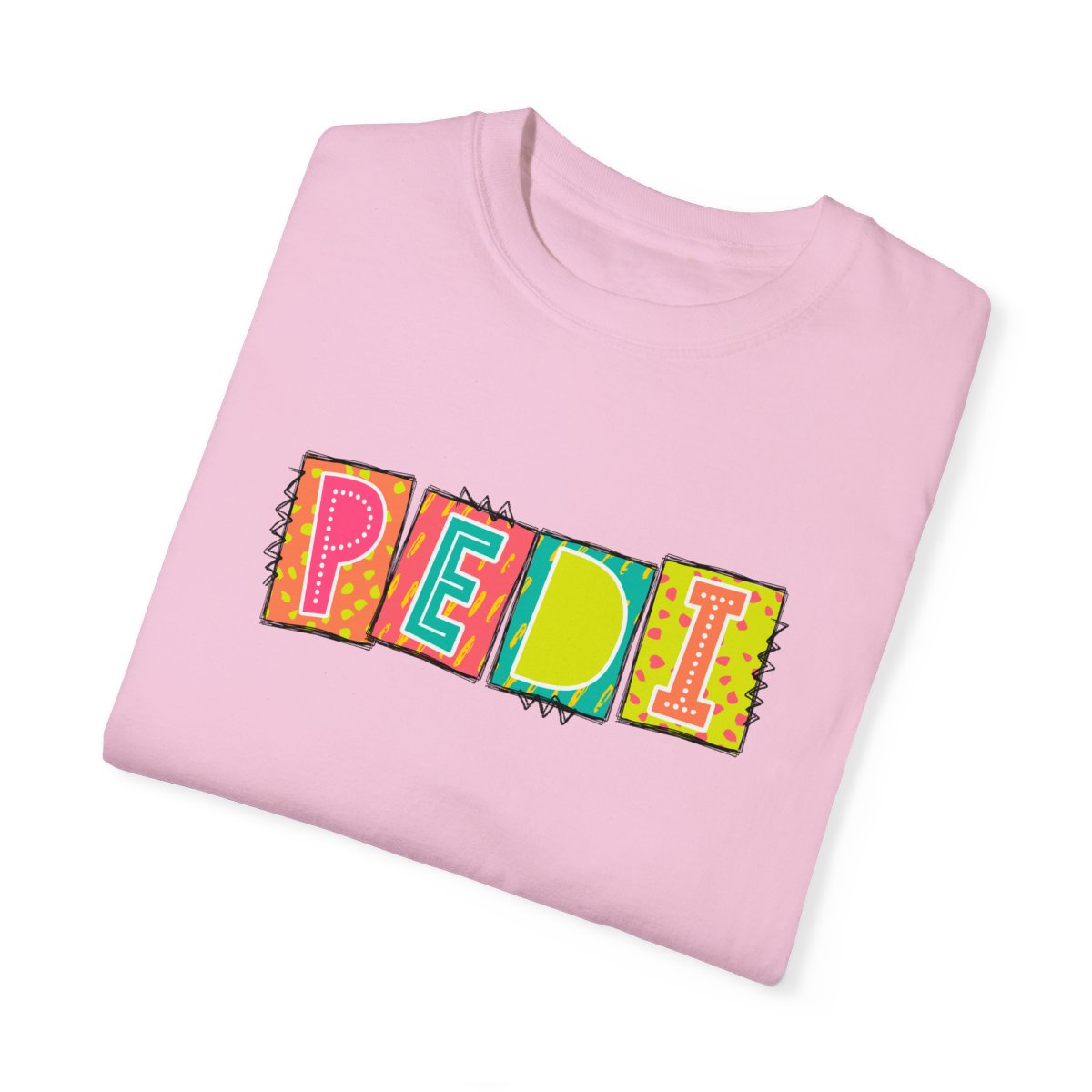 Pedi Neon Blocks Short Sleeve Tee