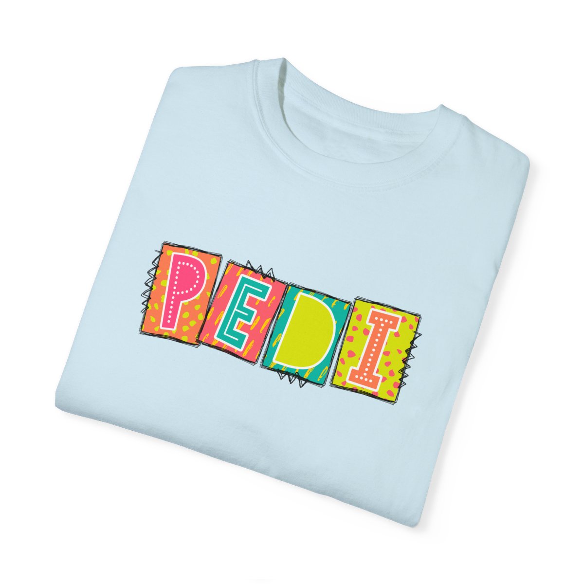 Pedi Neon Blocks Short Sleeve Tee