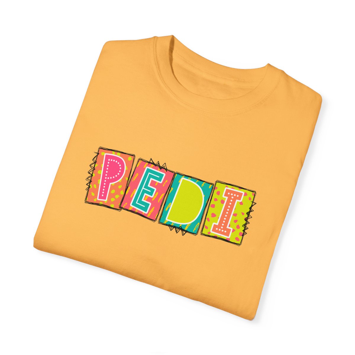 Pedi Neon Blocks Short Sleeve Tee
