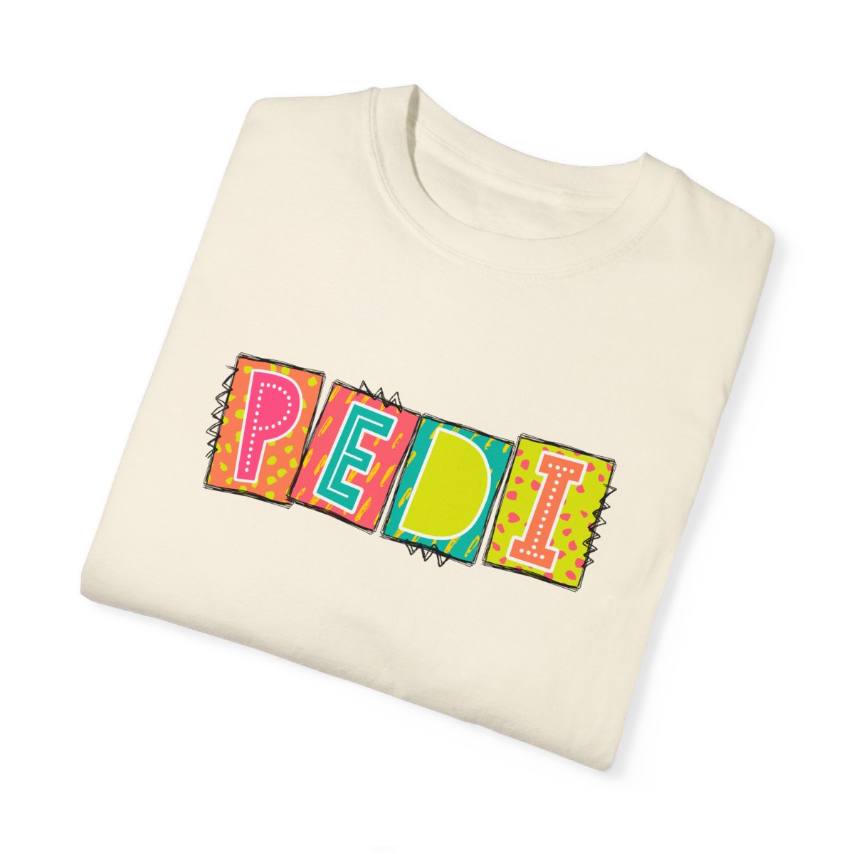 Pedi Neon Blocks Short Sleeve Tee