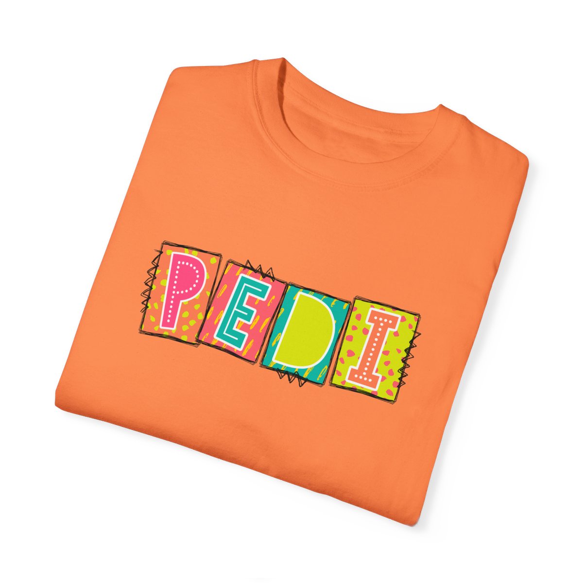 Pedi Neon Blocks Short Sleeve Tee