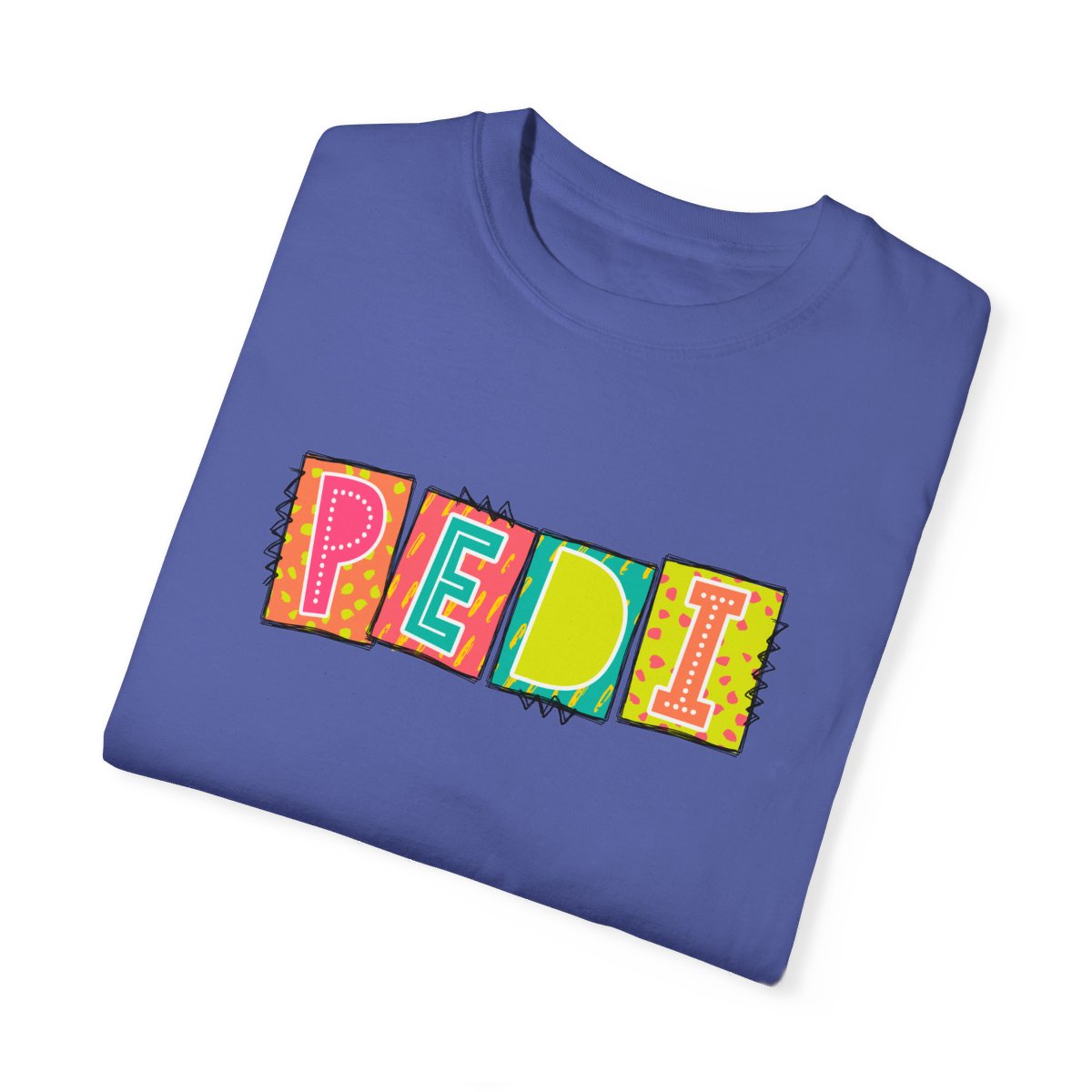 Pedi Neon Blocks Short Sleeve Tee