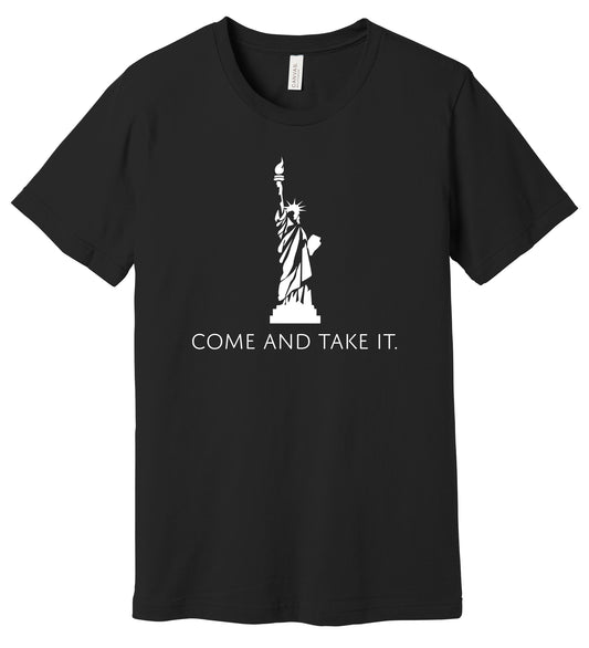Statue of Liberty Come and Take It Short Sleeve