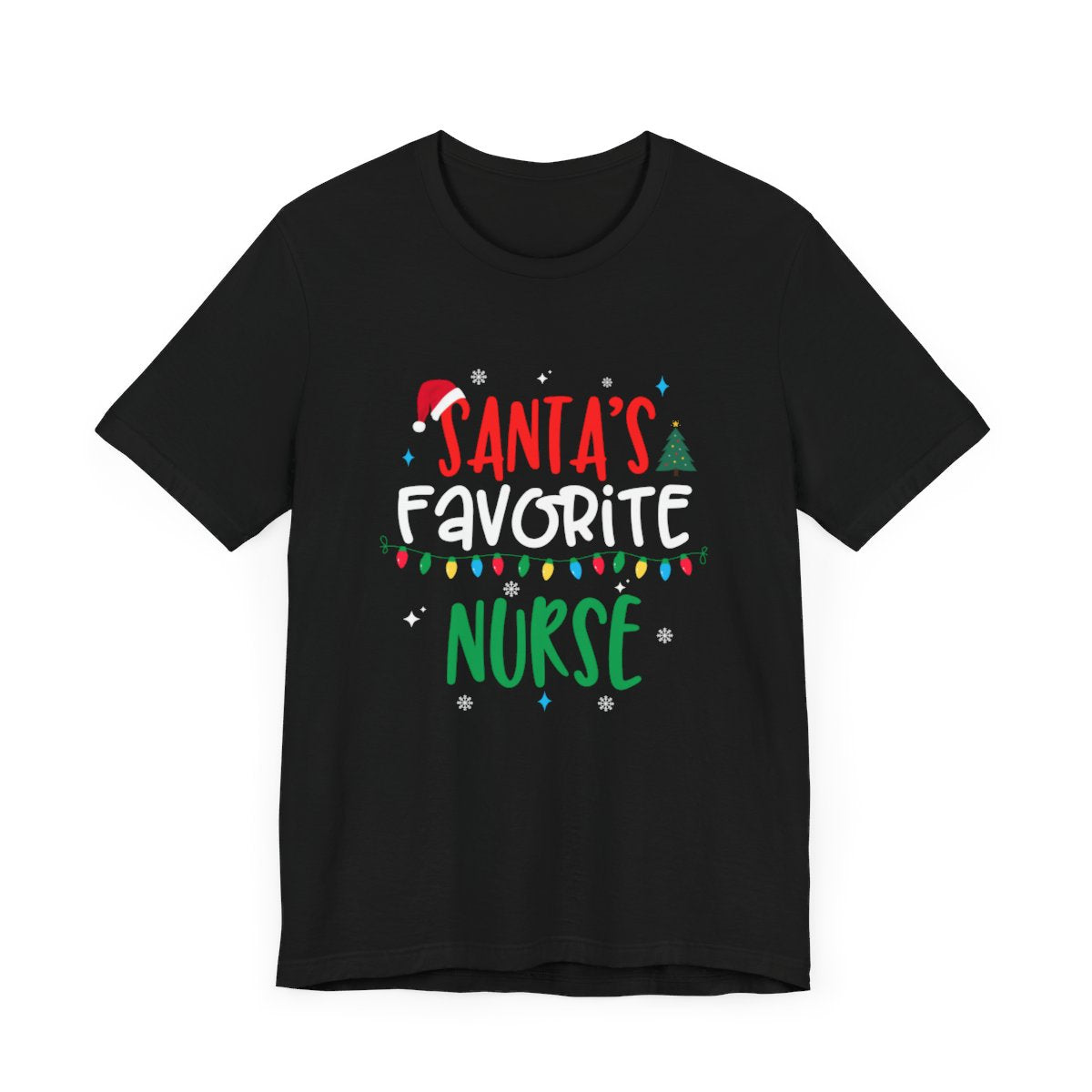 Santas Favorite Nurse2 Short Sleeve Tee