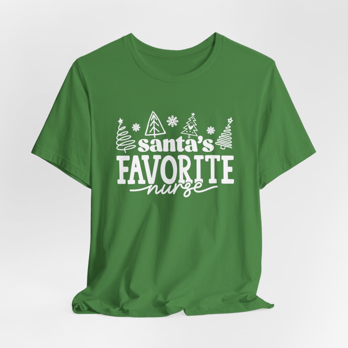 Santas Favorite Nurse Short Sleeve Tee