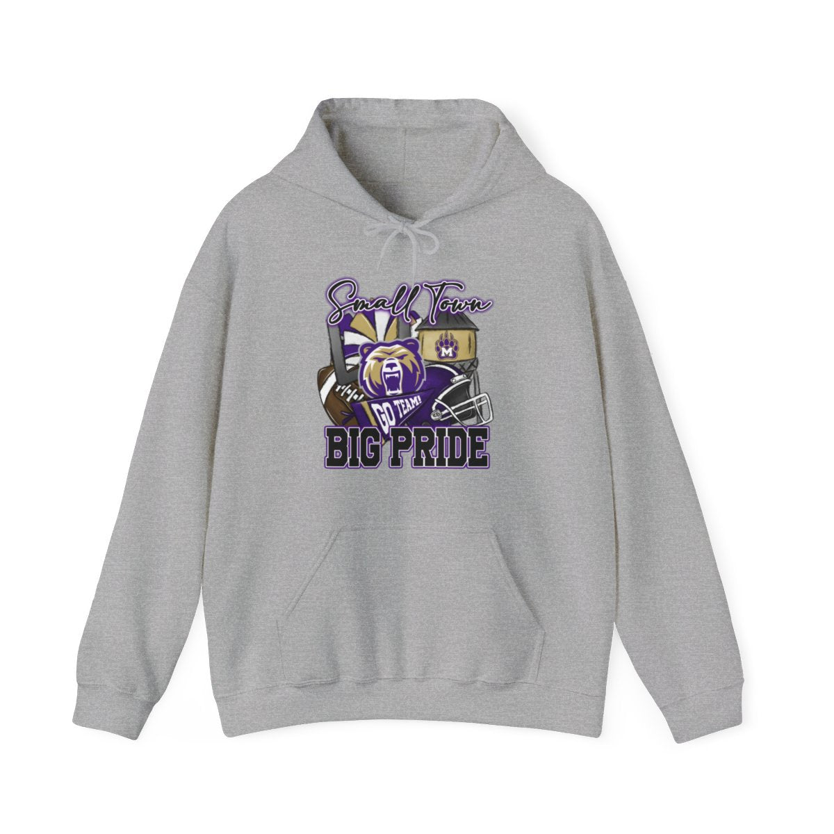 Small Town Big Pride Bears Hoodie