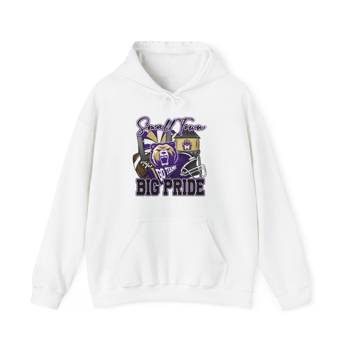 Small Town Big Pride Bears Hoodie