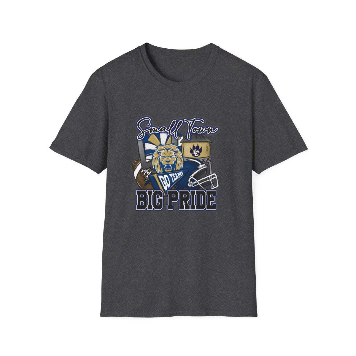 Small Town Big Pride Lions Short Sleeve Tee