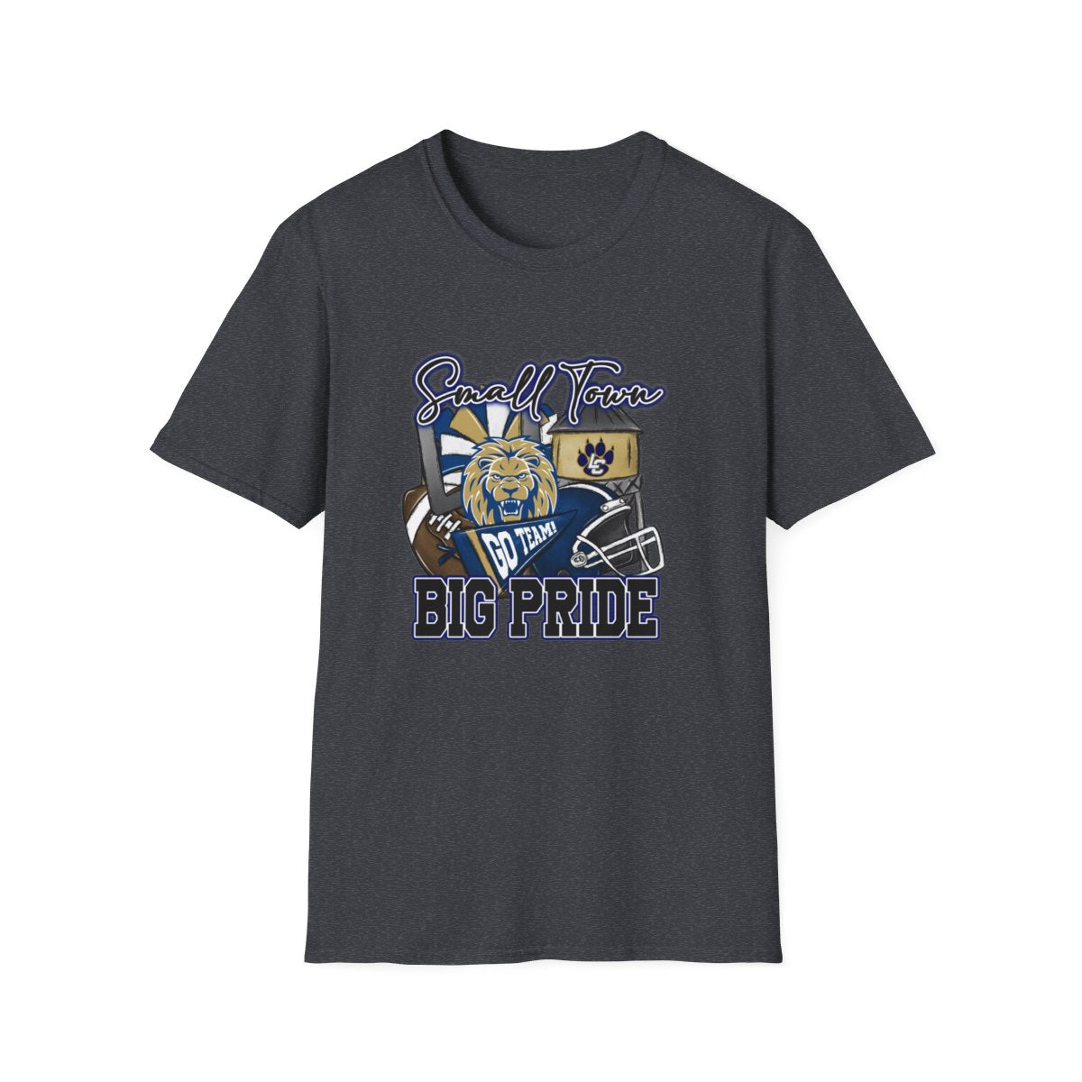 Small Town Big Pride Lions Short Sleeve Tee