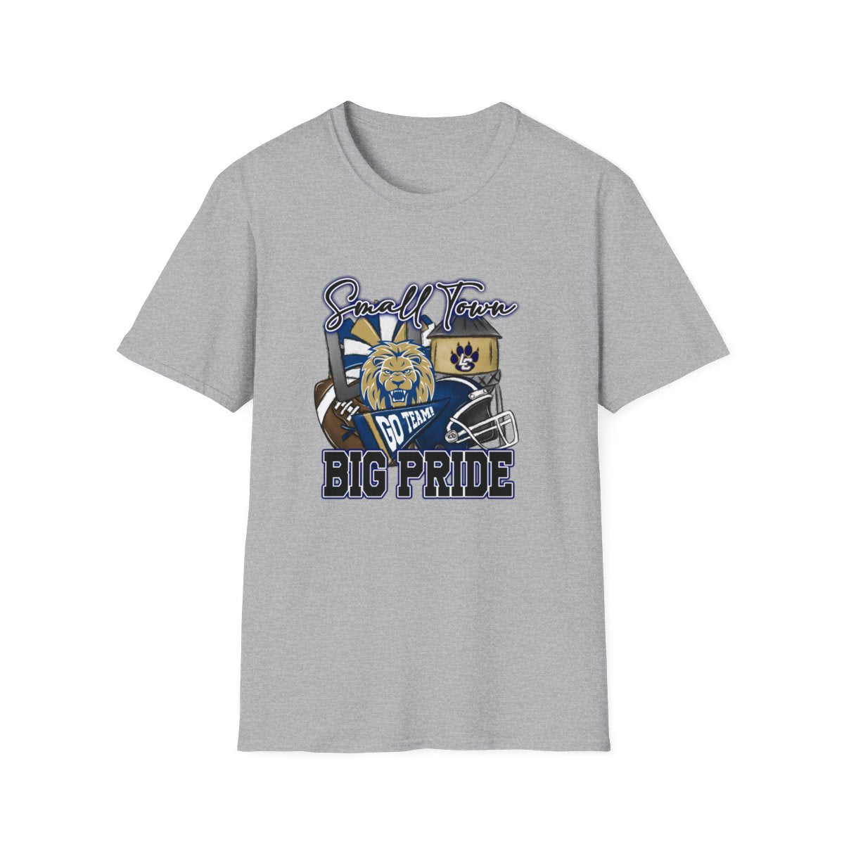 Small Town Big Pride Lions Short Sleeve Tee