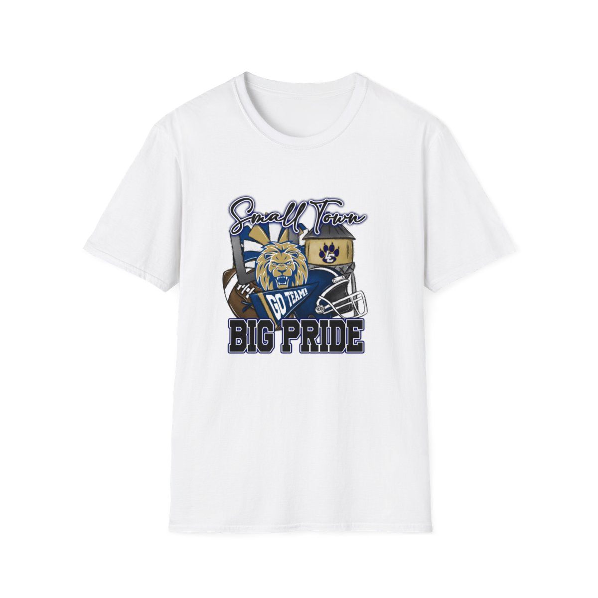 Small Town Big Pride Lions Short Sleeve Tee