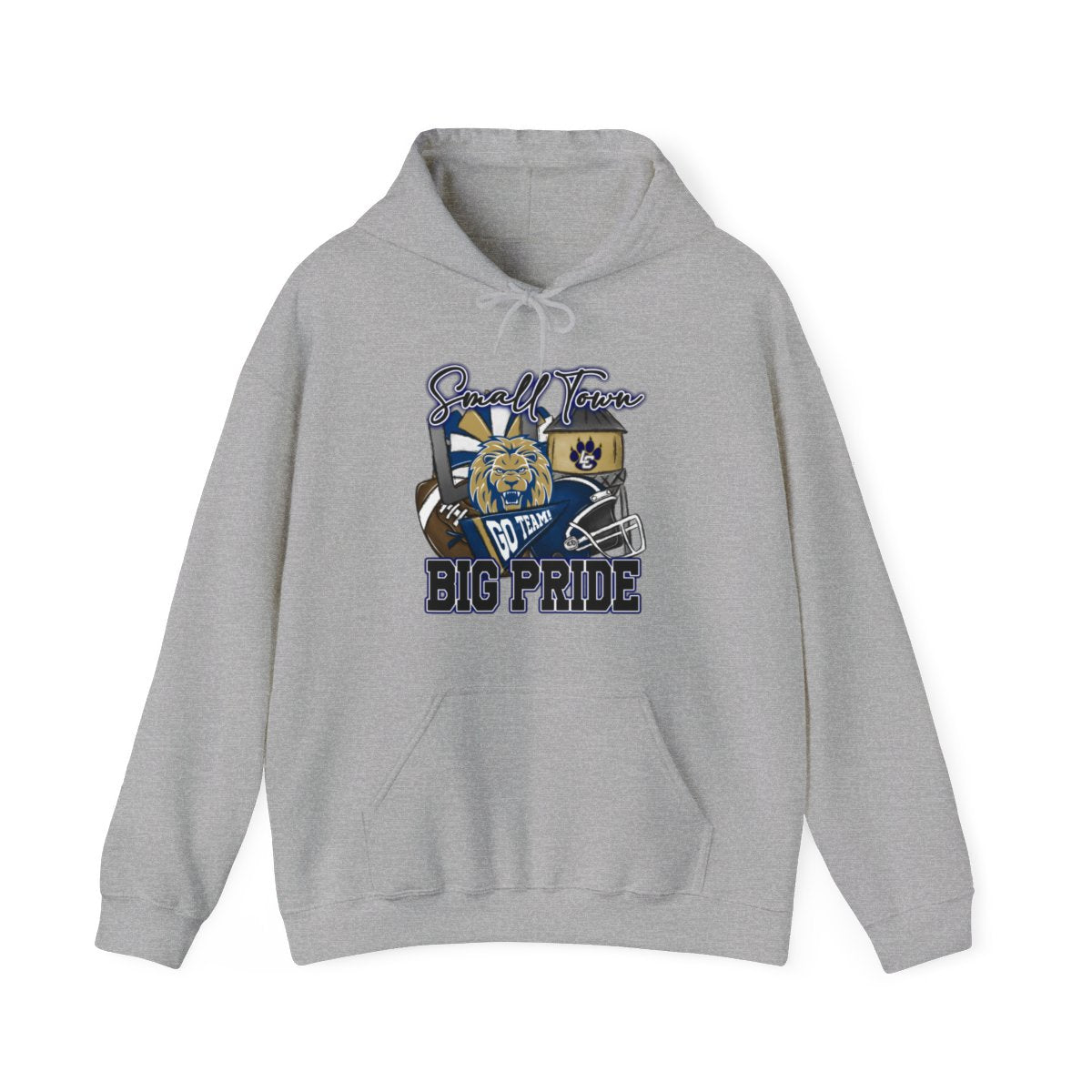 Small Town Big Pride Lions Hoodie