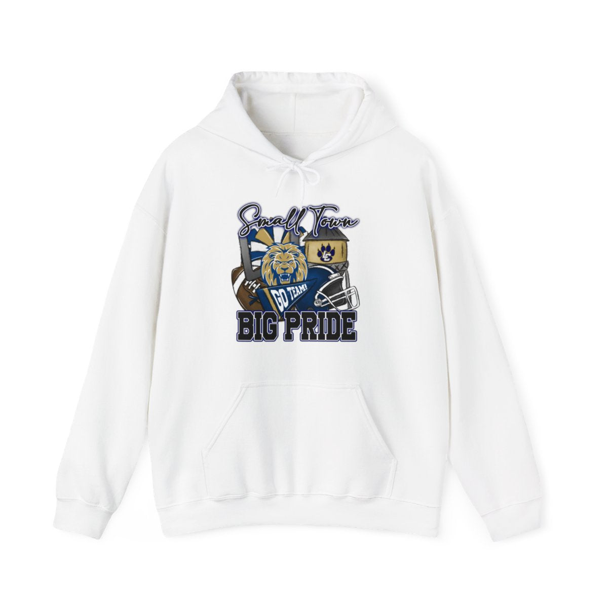Small Town Big Pride Lions Hoodie
