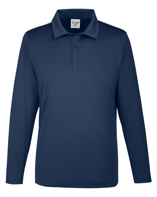 Team 365 TT51L - Mens Zone Performance Long Sleeve Polo