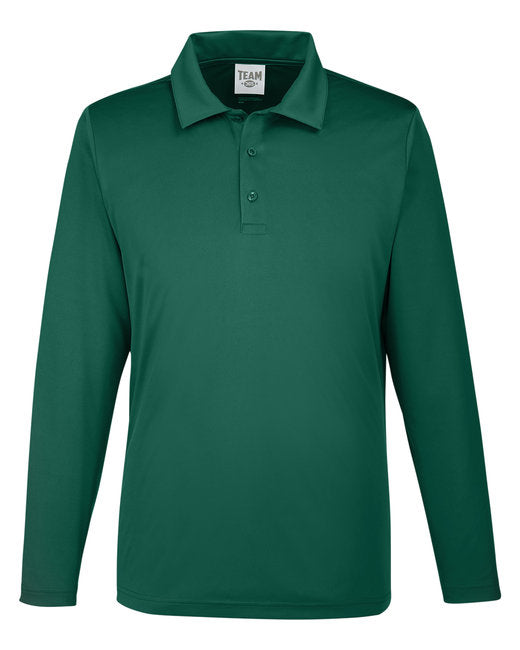 Team 365 TT51L - Mens Zone Performance Long Sleeve Polo