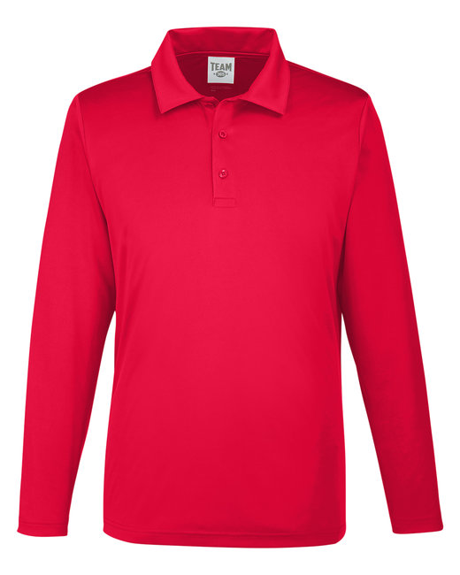 Team 365 TT51L - Mens Zone Performance Long Sleeve Polo