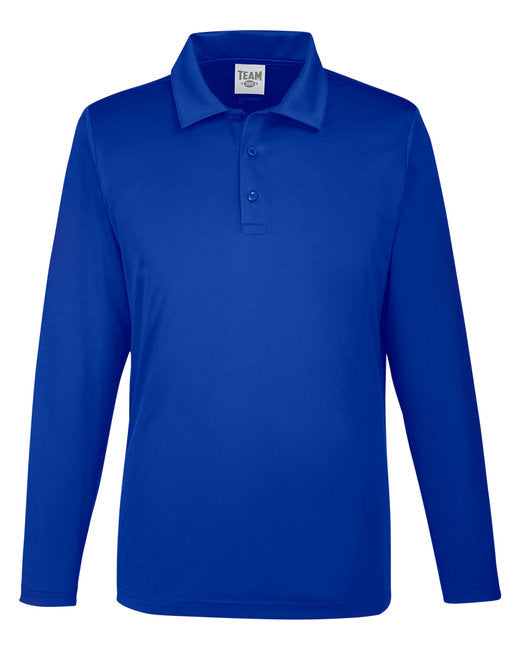 Team 365 TT51L - Mens Zone Performance Long Sleeve Polo