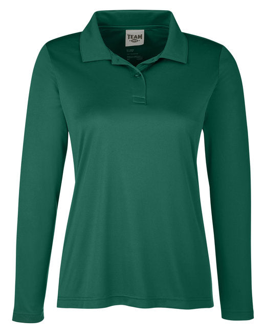 Team 365 TT51WL - Womens Zone Performance Long Sleeve Polo