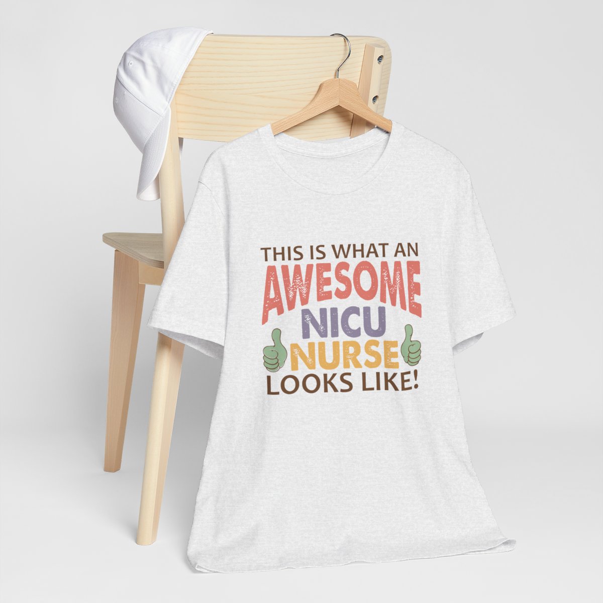 Awesome NICU Nurse Short Sleeve Tee
