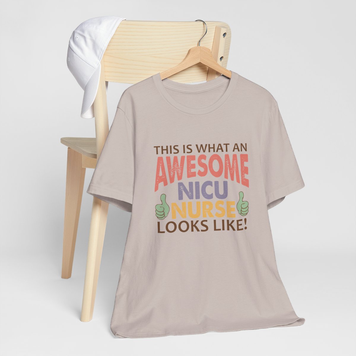 Awesome NICU Nurse Short Sleeve Tee