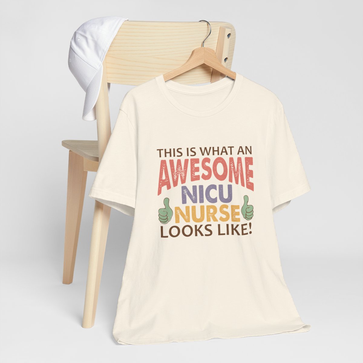 Awesome NICU Nurse Short Sleeve Tee