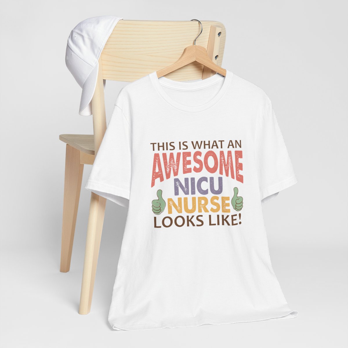 Awesome NICU Nurse Short Sleeve Tee