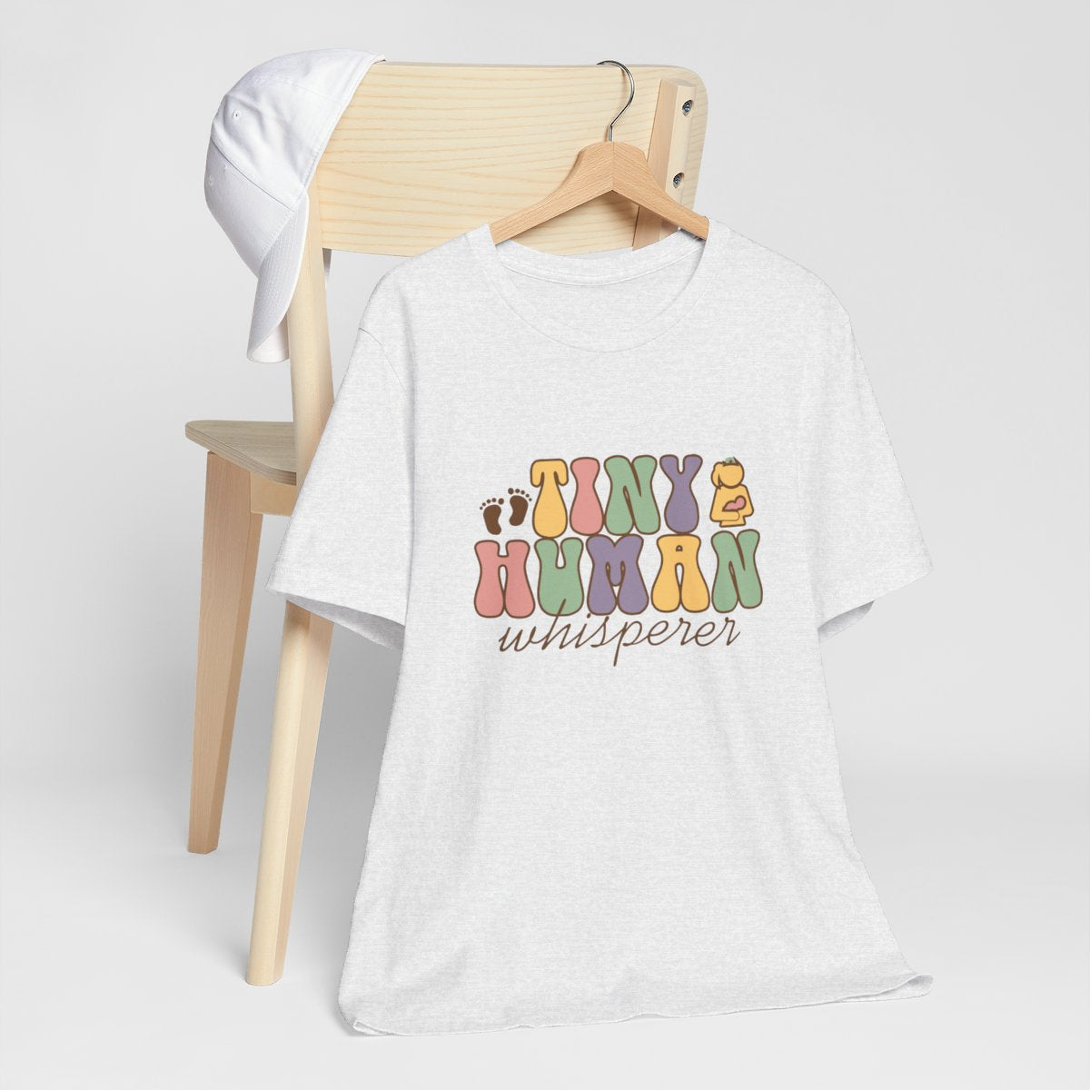 Tiny Human Whisper Short Sleeve Tee