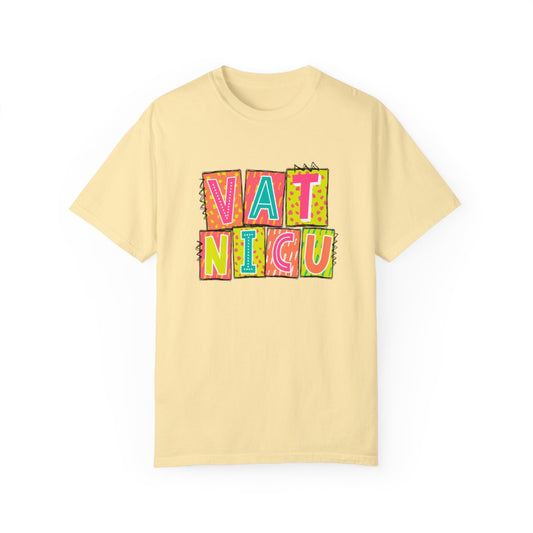 VAT NICU Neon Blocks Short Sleeve Tee