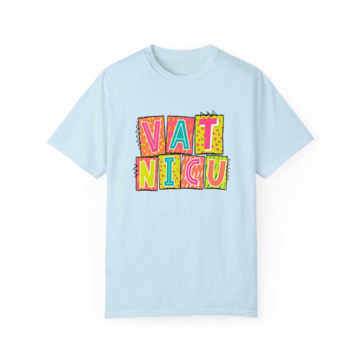 VAT NICU Neon Blocks Short Sleeve Tee