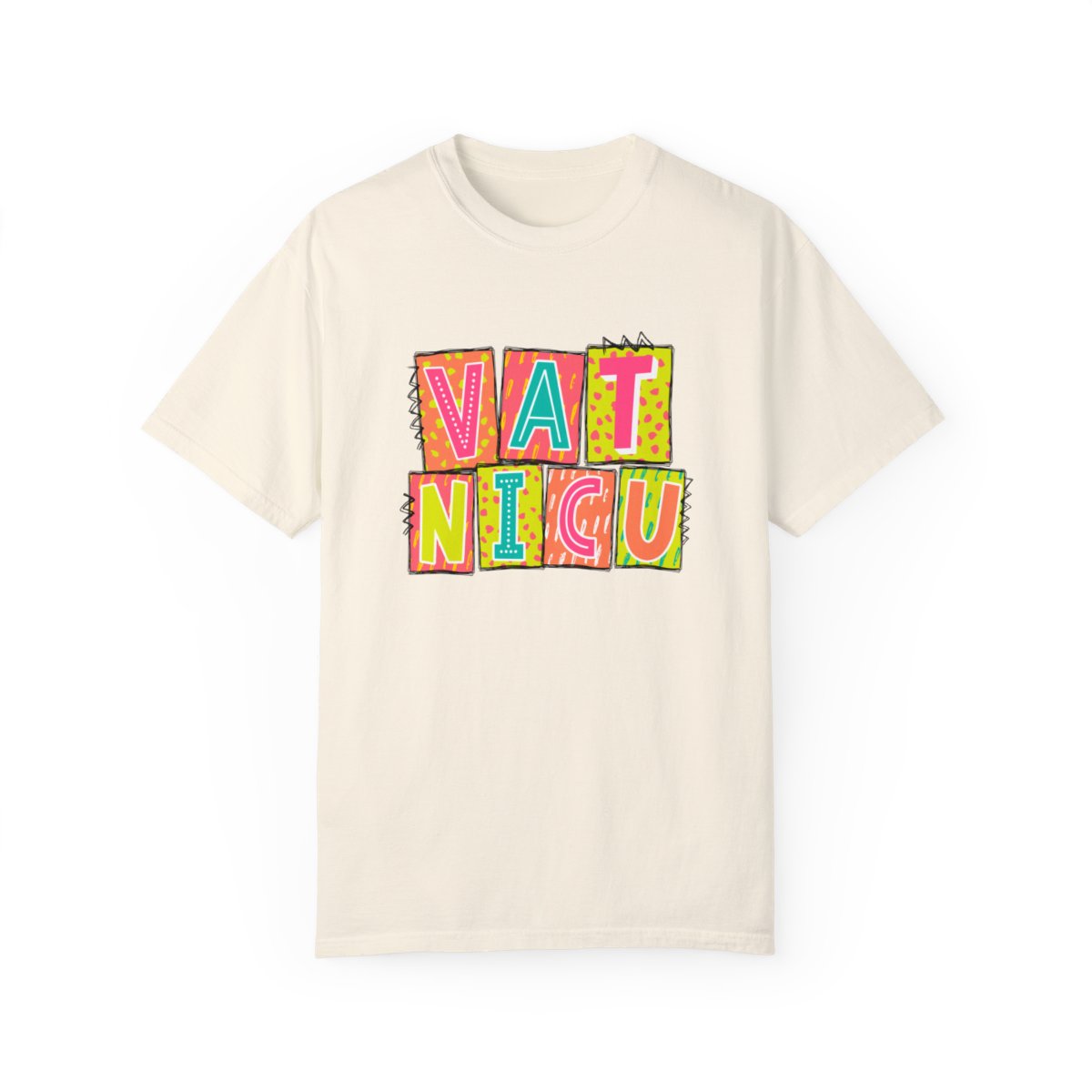 VAT NICU Neon Blocks Short Sleeve Tee