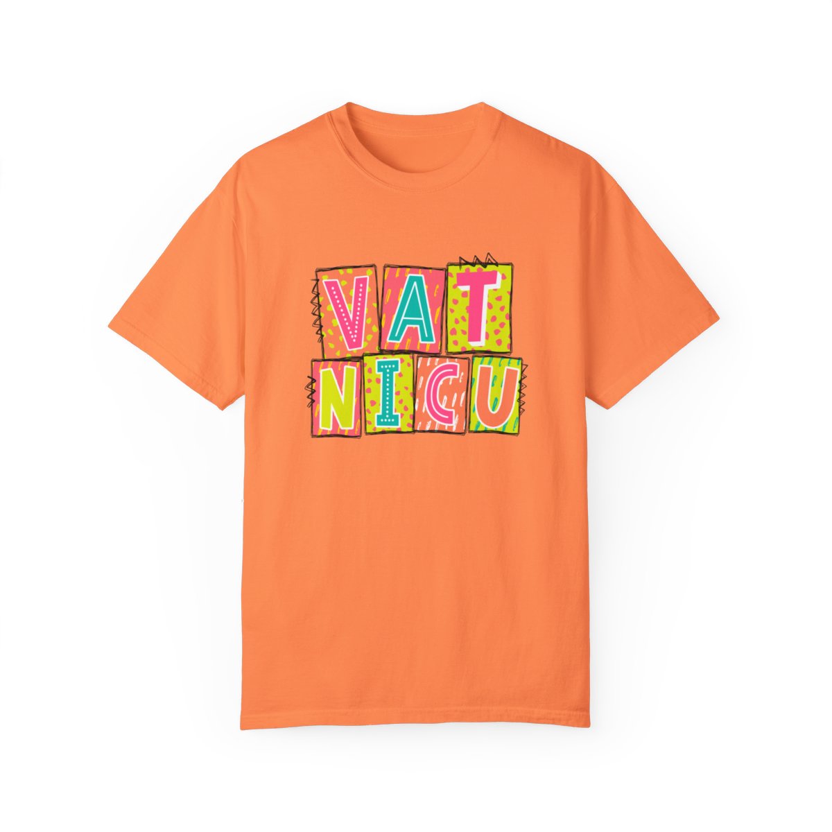 VAT NICU Neon Blocks Short Sleeve Tee