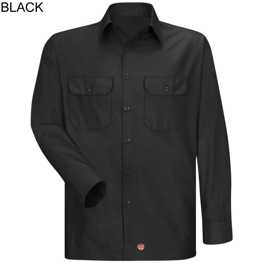 Men's Solid Ripstop Long Sleeve Shirt