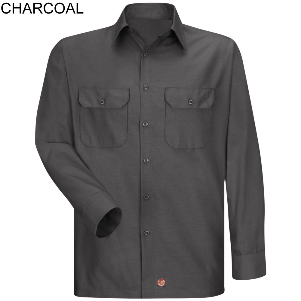 Men's Solid Ripstop Long Sleeve Shirt