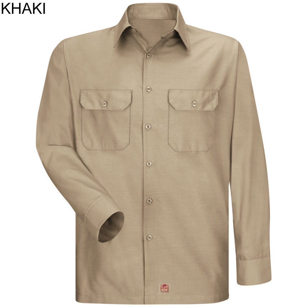 Men's Solid Ripstop Long Sleeve Shirt