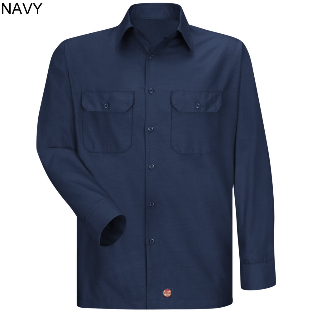 Men's Solid Ripstop Long Sleeve Shirt