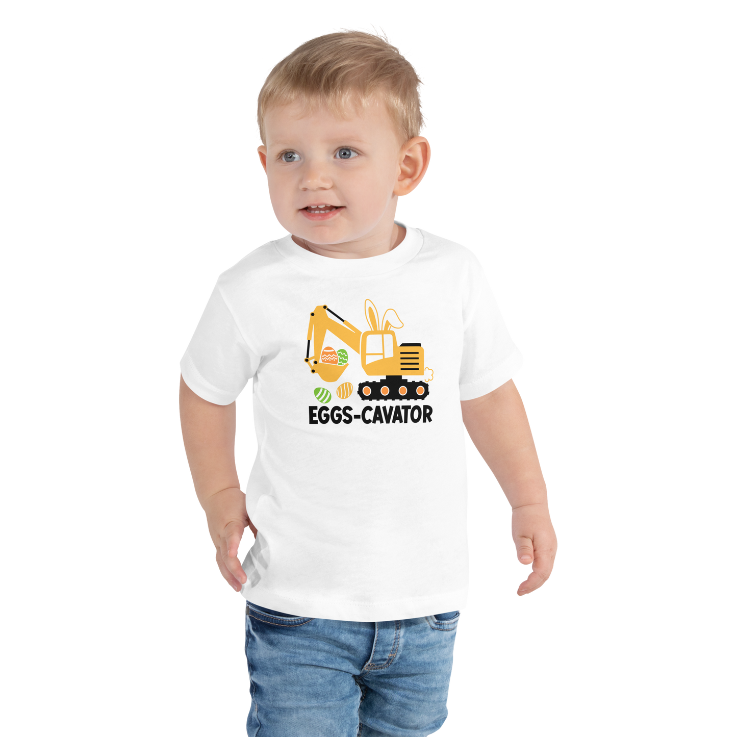 Eggs-cavator Toddler Tee