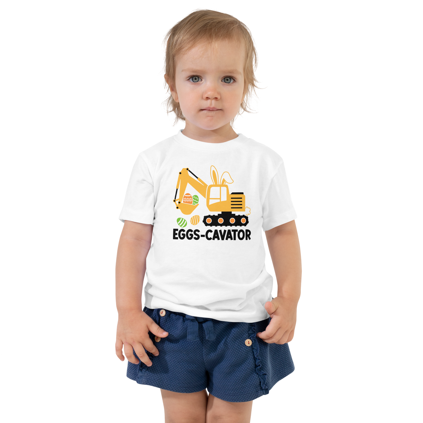 Eggs-cavator Toddler Tee