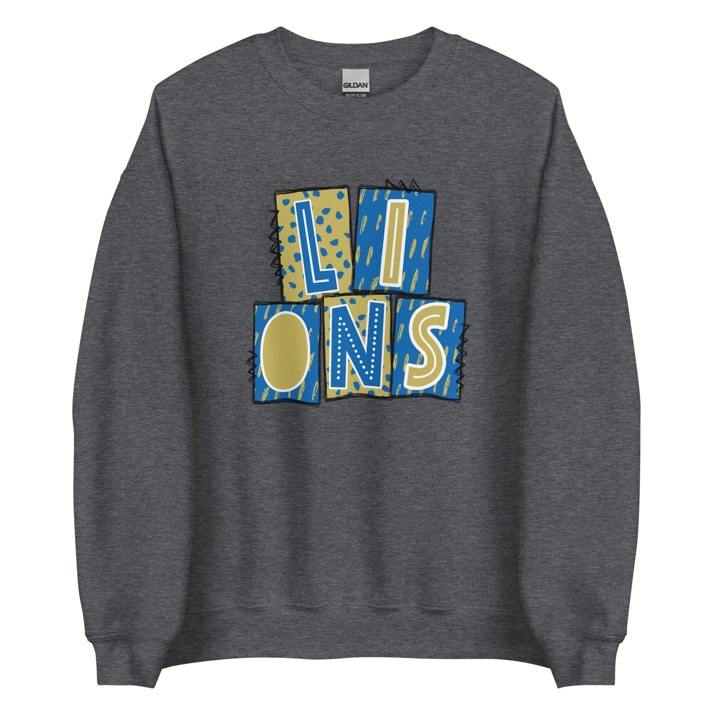 LIONS Regal and Gold Sweatshirt