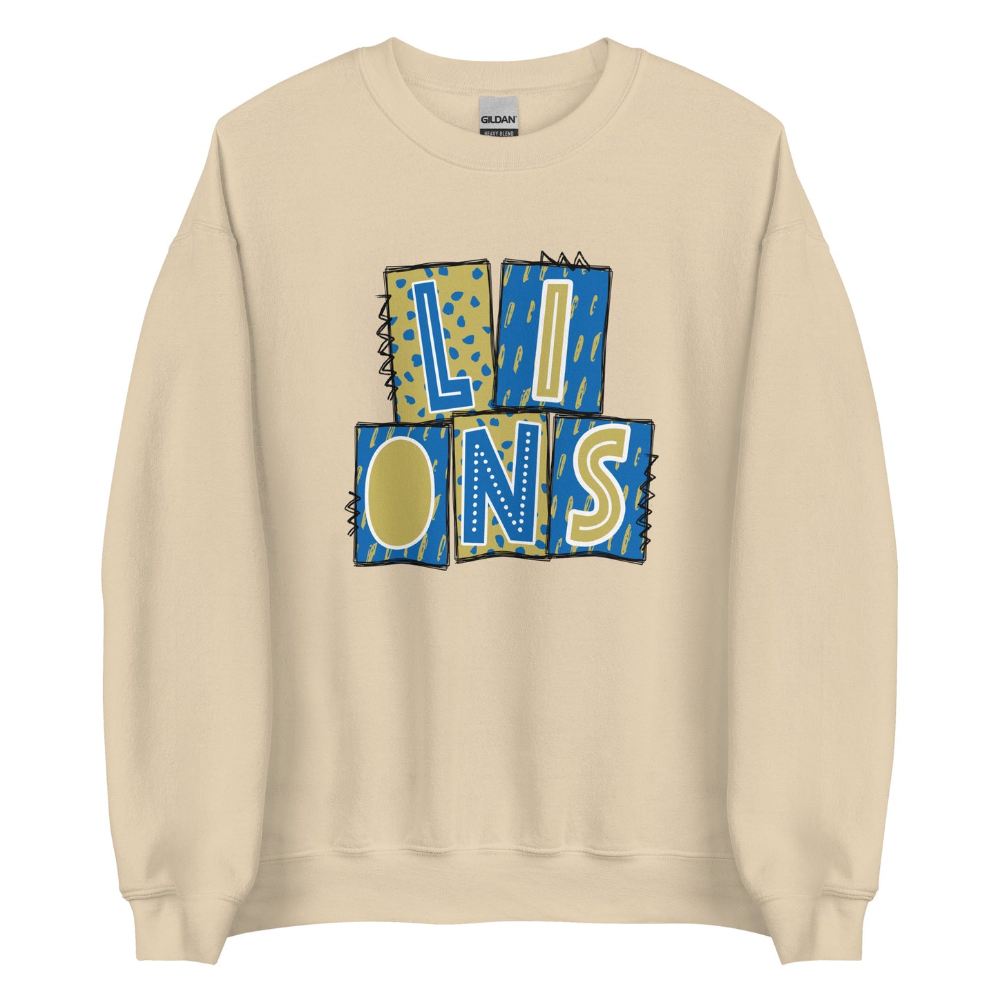 LIONS Regal and Gold Sweatshirt