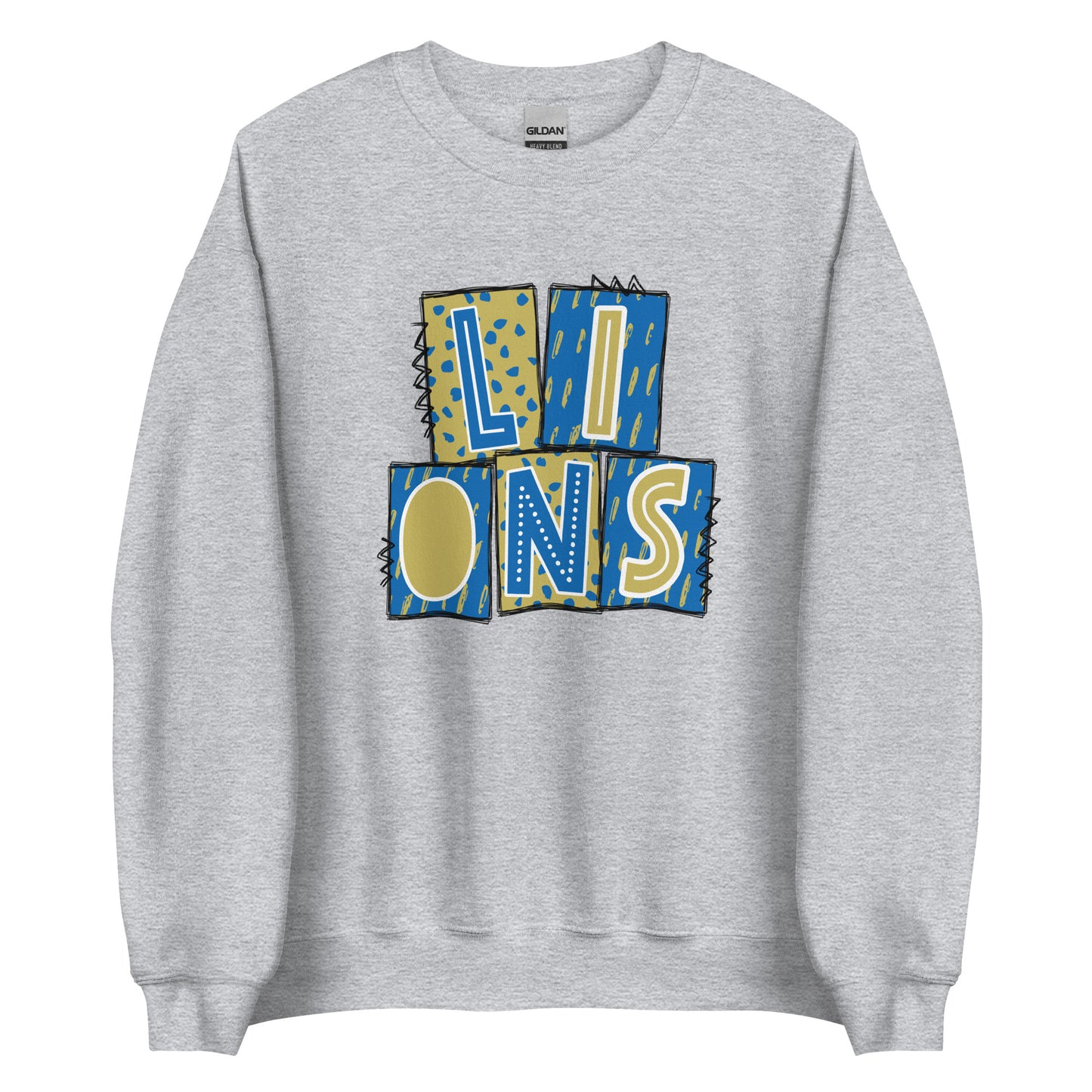LIONS Regal and Gold Sweatshirt