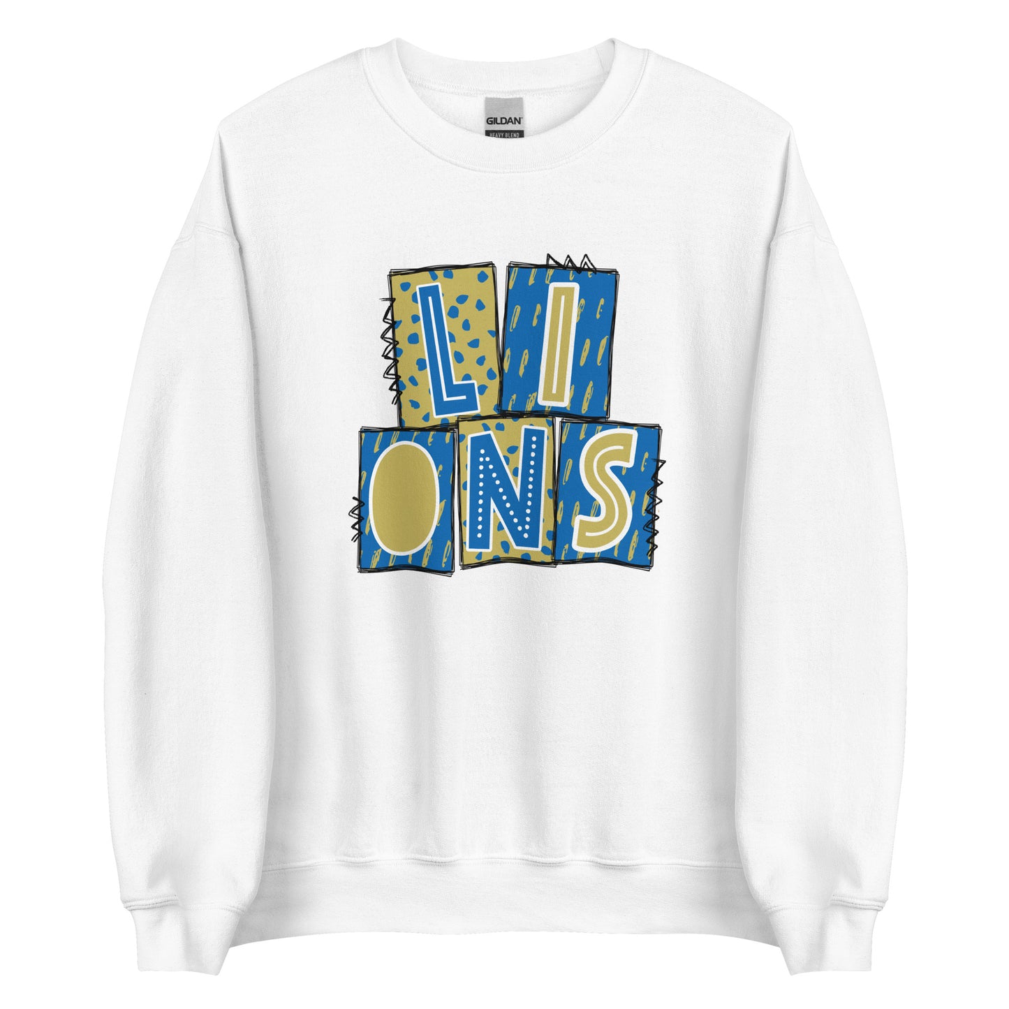 LIONS Regal and Gold Sweatshirt
