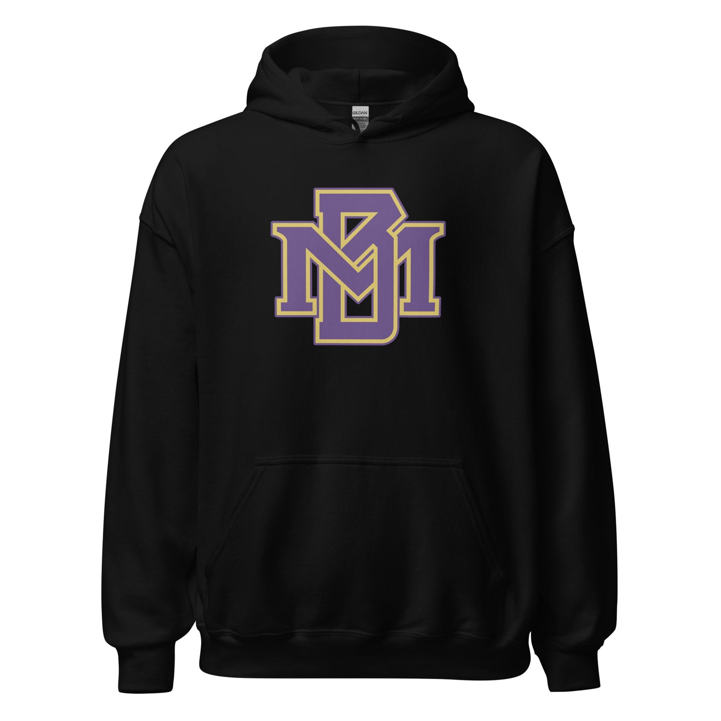 MB Purple and Gold Hoodie