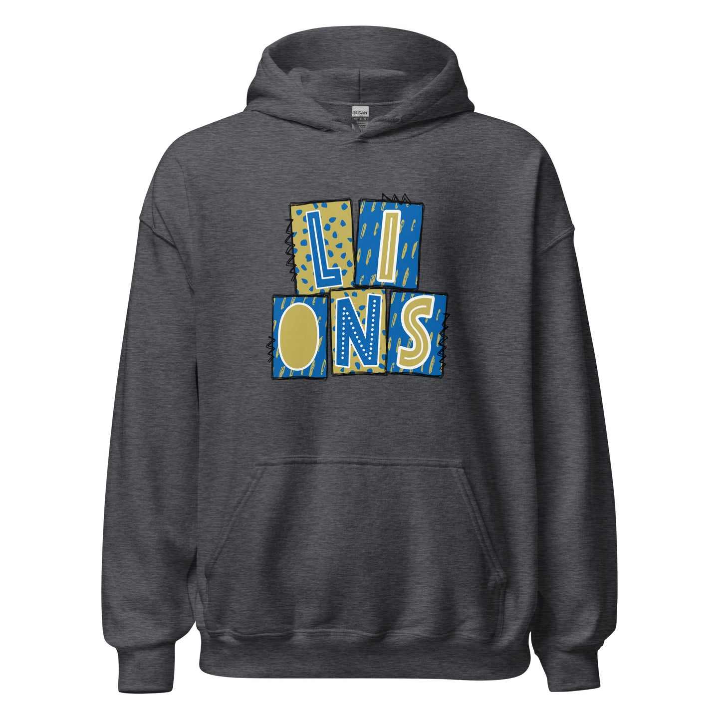 LIONS Regal and Gold Hoodie