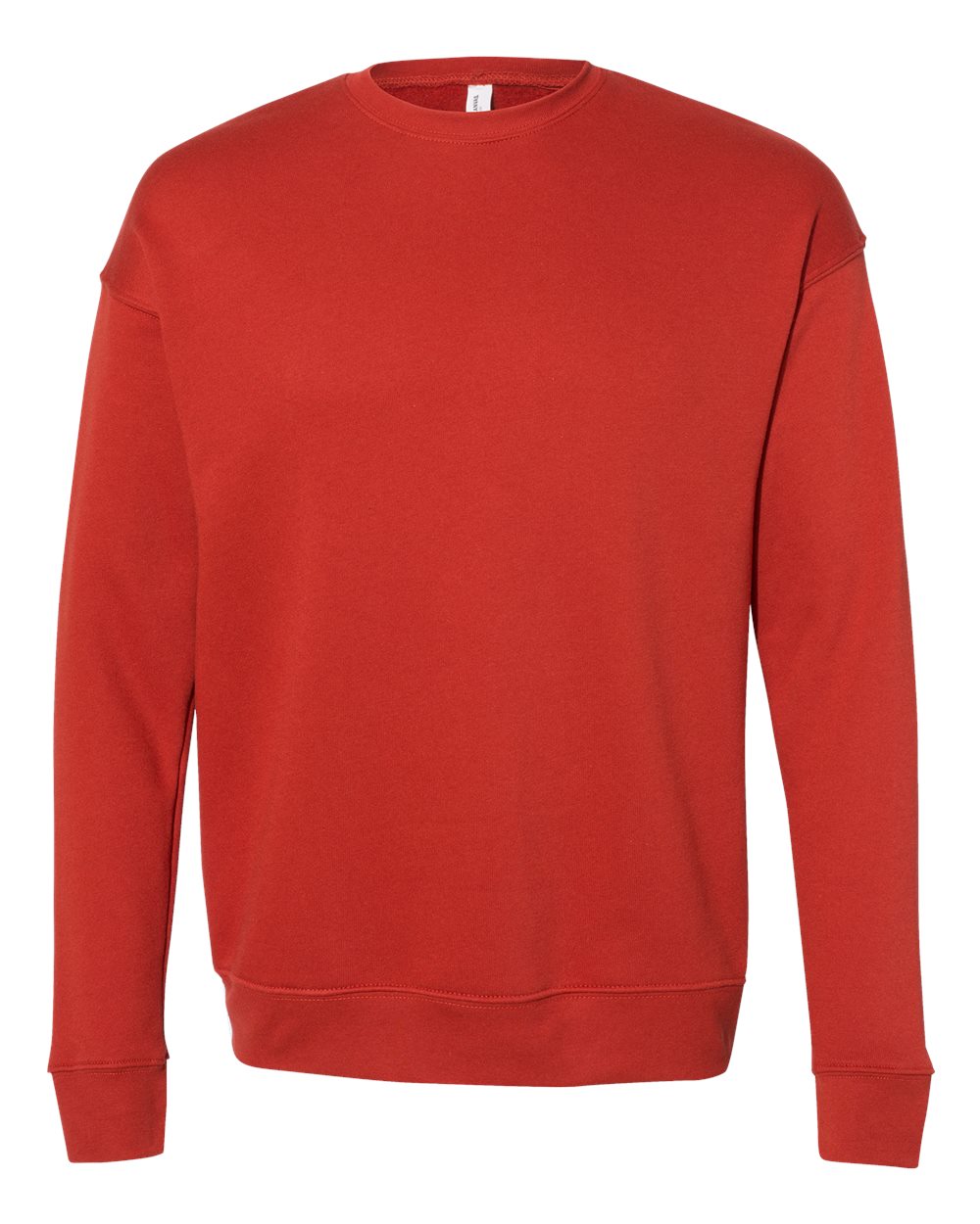 Bella Canvas 3945 (Reds) - Sponge Fleece Drop Shoulder Crewneck Sweatshirt