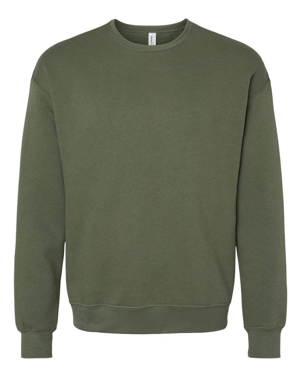 Bella Canvas 3945 (Greens) - Sponge Fleece Drop Shoulder Crewneck Sweatshirt