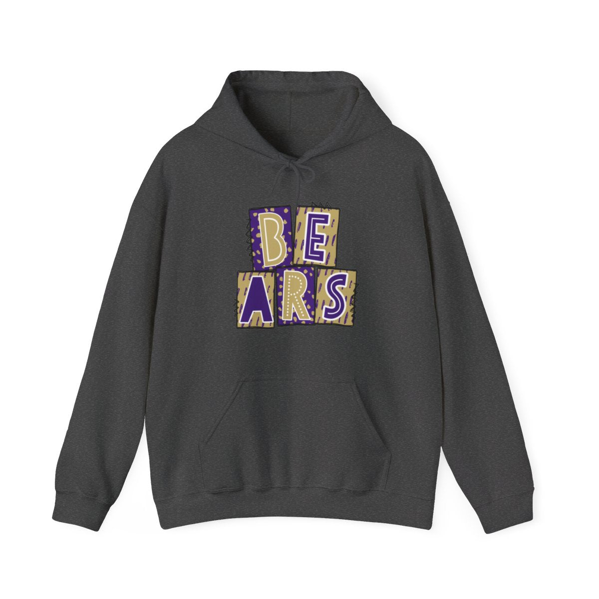 Bears Purple and Gold (High School) Hoodie