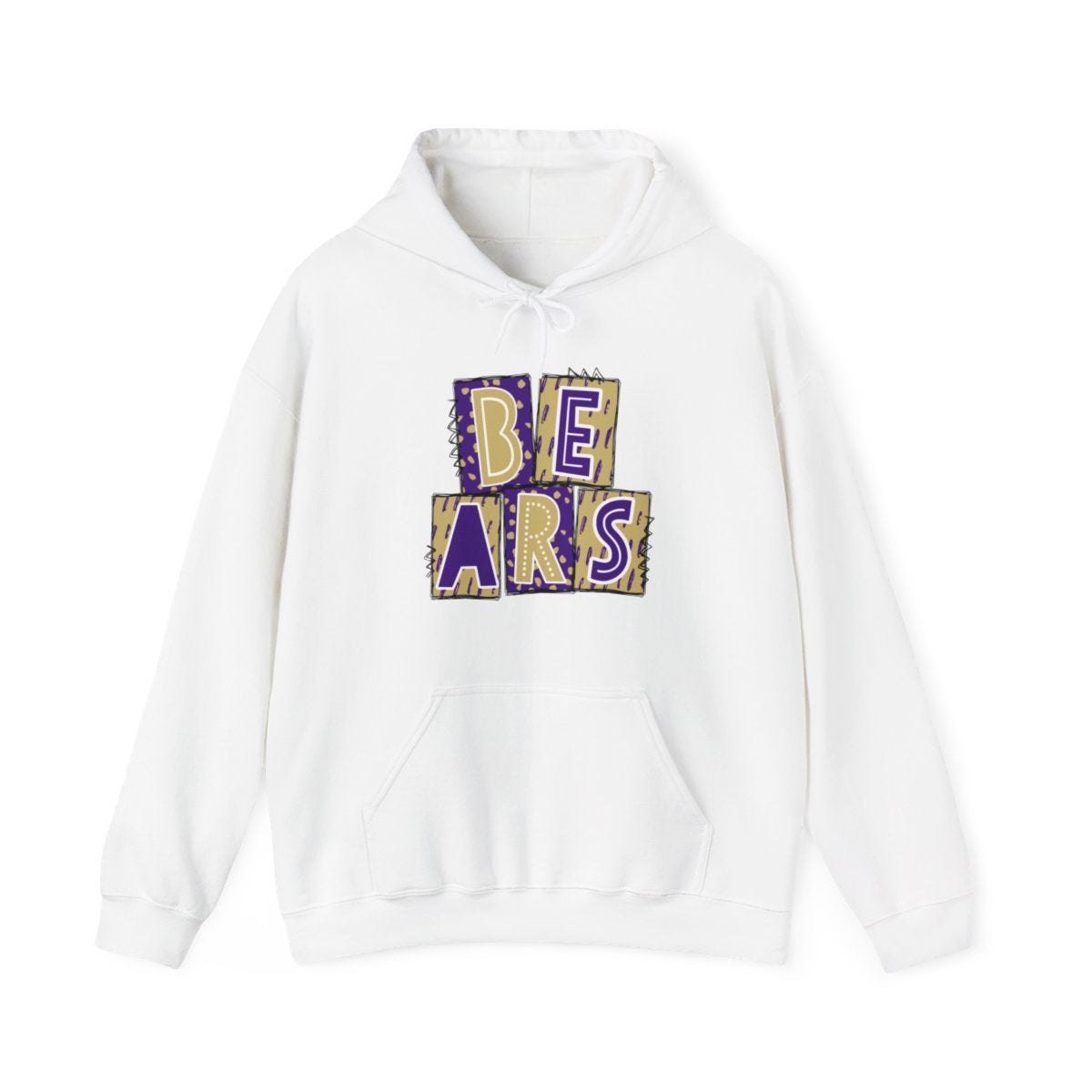 Bears Purple and Gold (High School) Hoodie